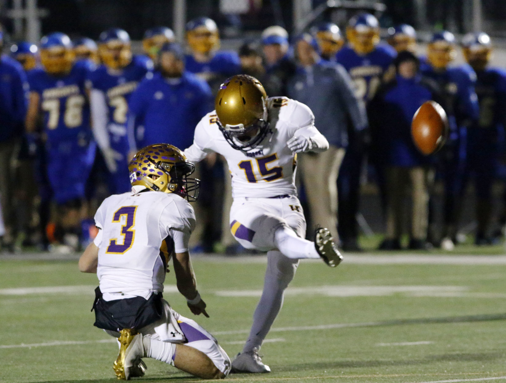 Gallery: 4A football semistate: Hobart vs. East Noble